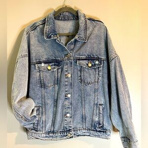 Bershka Denim Jacket Sz 3XL